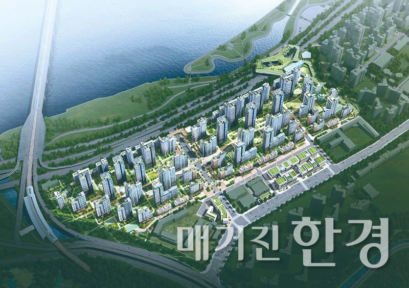 반포주공 1단지 재건축 조감도. 사진=한국경제