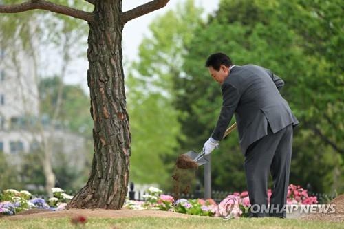 尹 "국유림에 관광열차·야영장 가능하게 법 개정안 연내 마련"