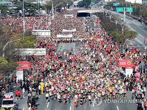 대구마라톤, 풀코스 처음 도전한 케냐 선수들 1·2위 석권