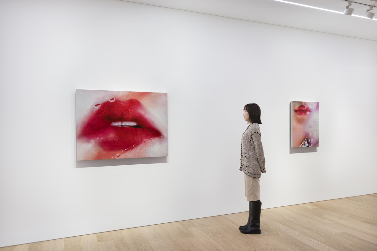 매혹적·도발적인 여성의 입과 입술…매릴린 민터 개인전