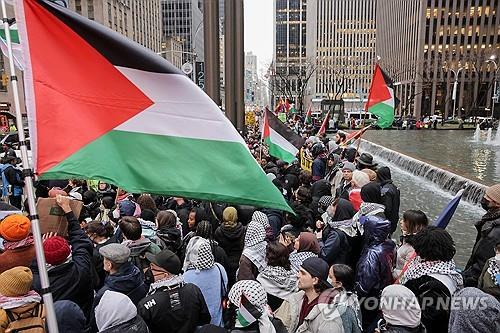 美대선 앞두고 과격해지는 팔 지지 시위…민주당 전전긍긍