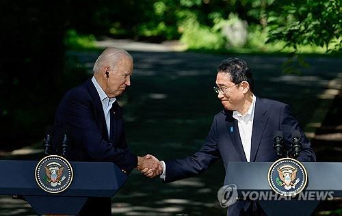 日총리, 미국 국빈 방문 일정 시작…미일동맹 업그레이드 나서