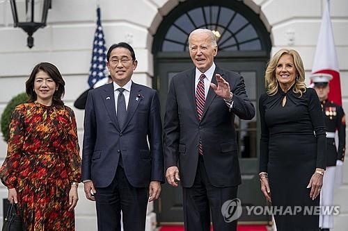 美언론 "미일 정상회담, '中 견제' 전략적 협력 새 시대 약속"