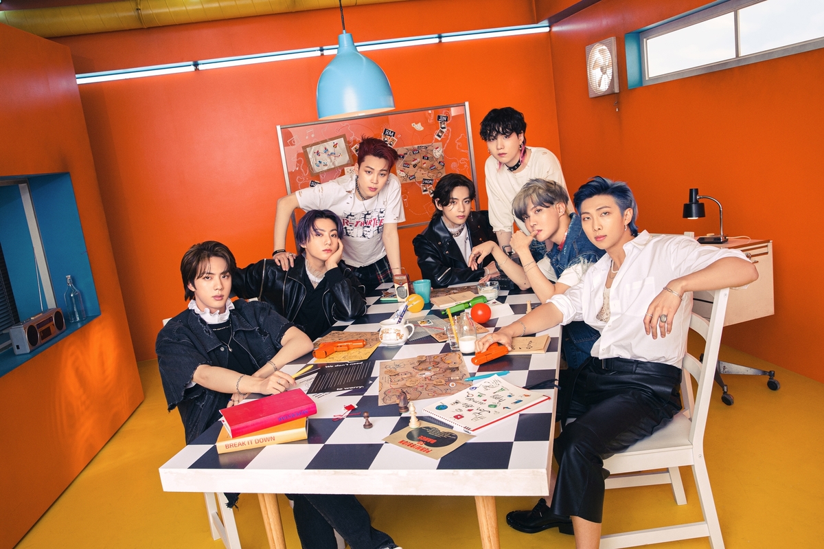 방탄소년단 '버터', 日 오리콘 5년 합산 싱글 랭킹 1위