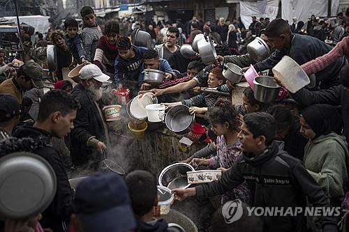 아동 7천여명 이미 심각한 영양실조…참담한 가자 기근