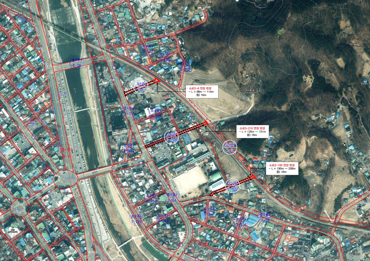 수십여 년간 철도에 막힌 원주 봉산동 도심 구간 연결도로 추진