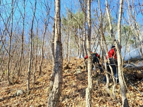 산불 '경계' 단계 속 경기·충남·경북·전남북 곳곳서 산불