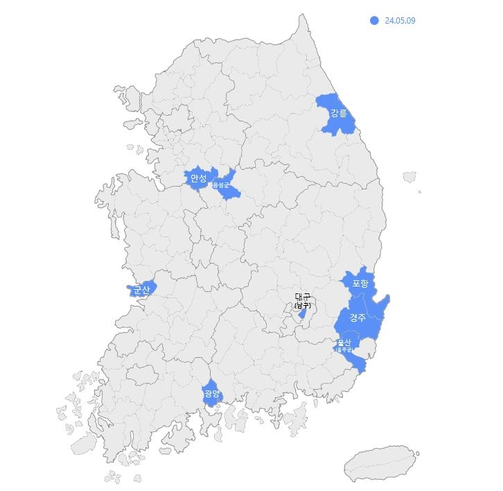 수도권서 7개월만에 '미분양관리지역' 지정…대구는 15개월째