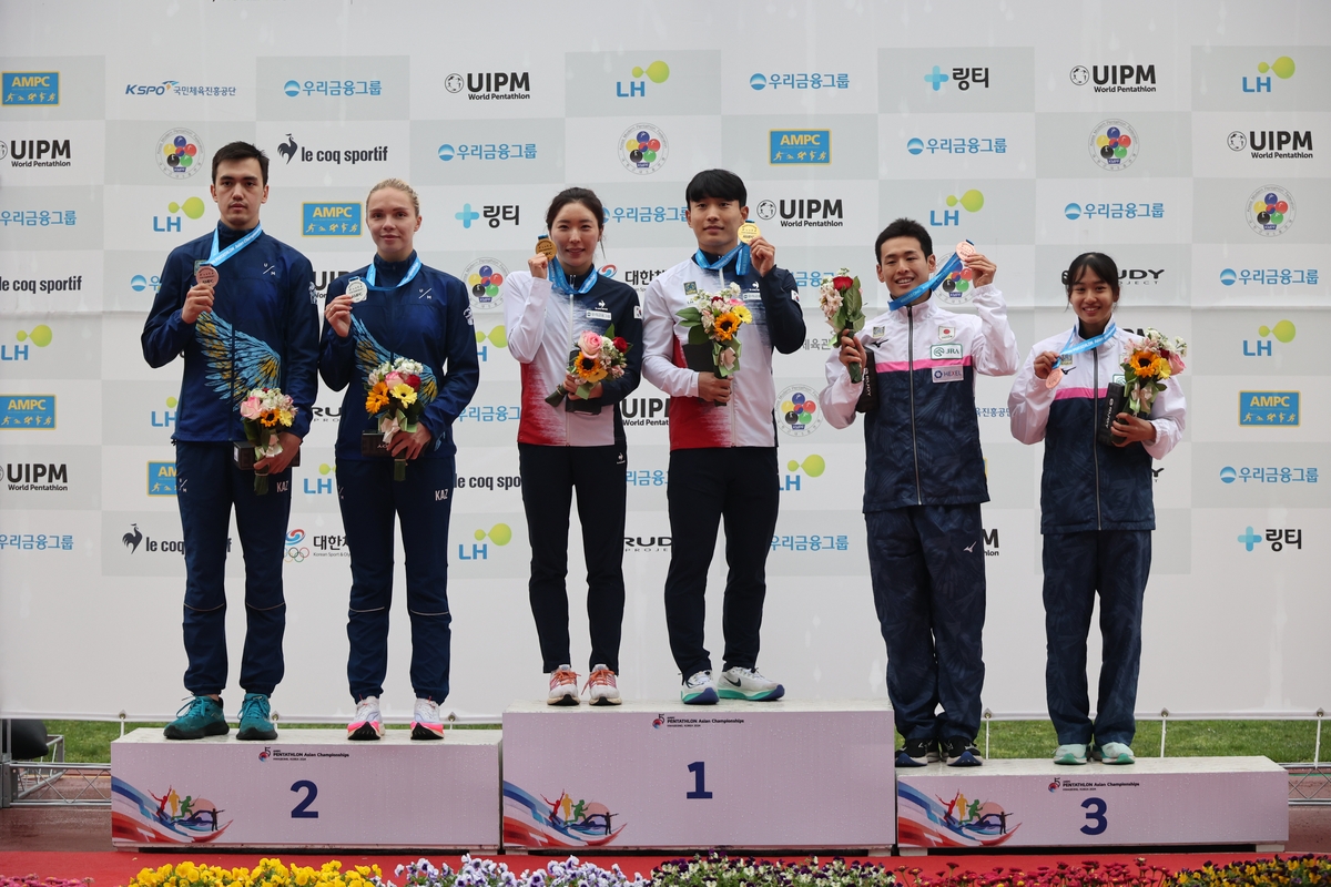 한국 근대5종, 안방서 개최한 아시아선수권대회 종합 우승