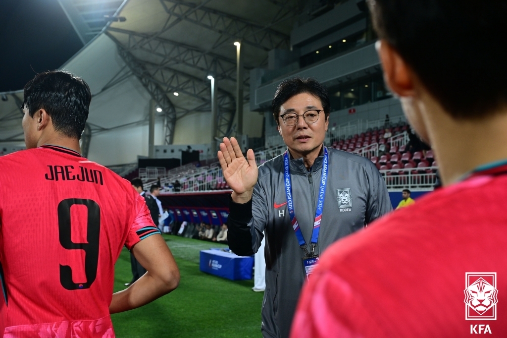 '이영준 극장골' 황선홍호, 올림픽 예선 첫판서 UAE 1-0 제압(종합)