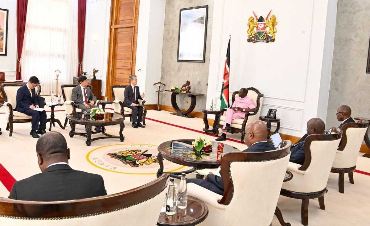외교1차관, 케냐 대통령 예방…한-아프리카 정상회의 초청