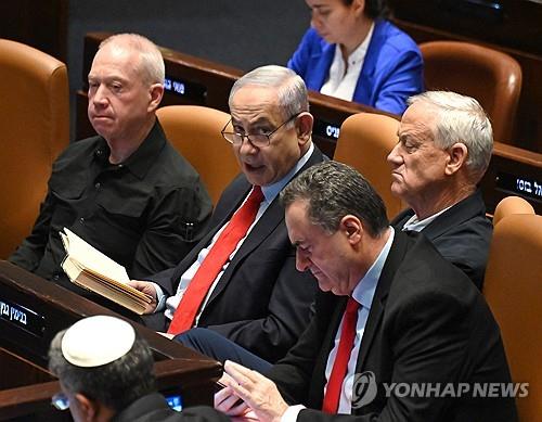 '이란 보복' 열쇠 쥔 이스라엘 전시내각 '동상삼몽'