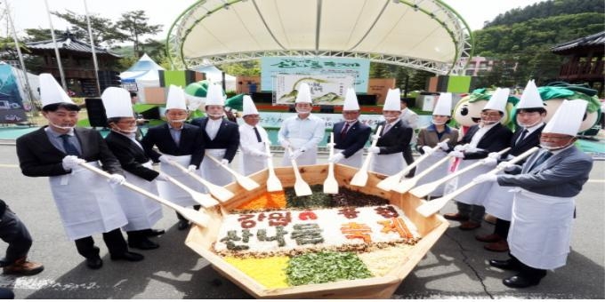 '강원n 홍천 산나물축제' 성황리 폐막…3일간 매출 7억