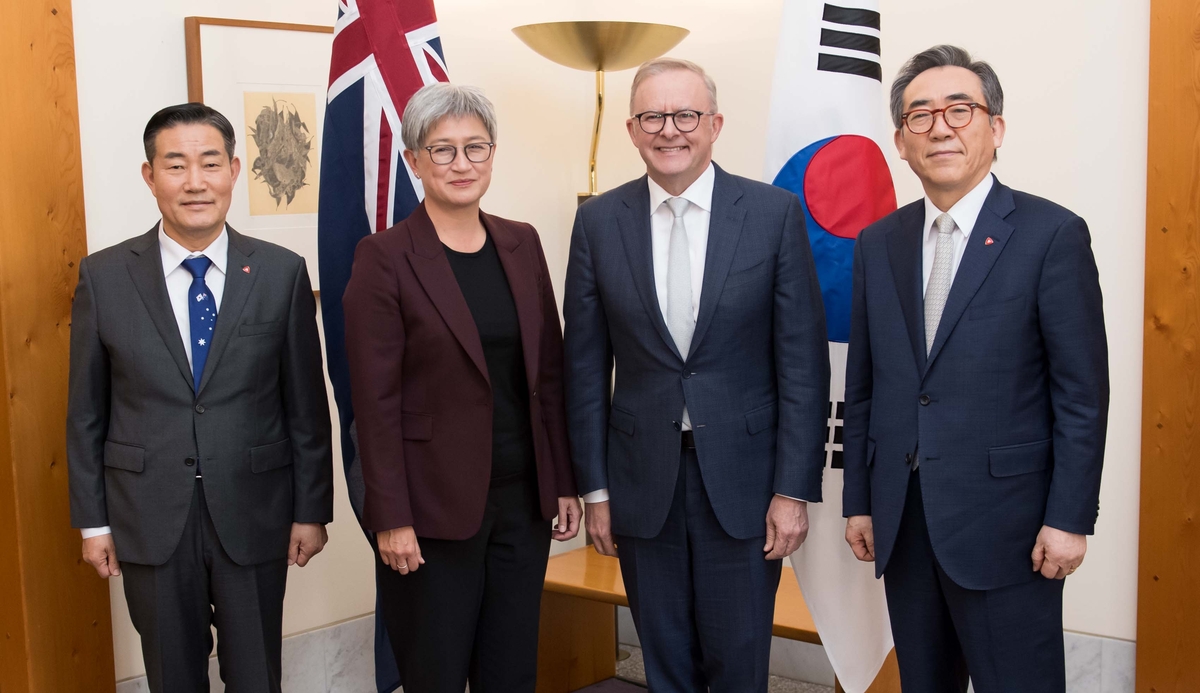 외교·국방 장관, 호주 총리 예방…방산·인태전략 협력 논의