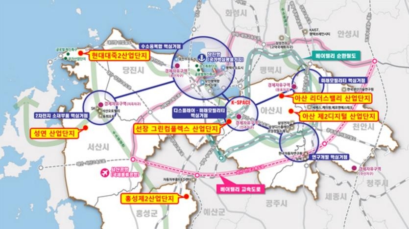 충남 아산 선장 그린복합 일반산업단지 조성 계획 승인