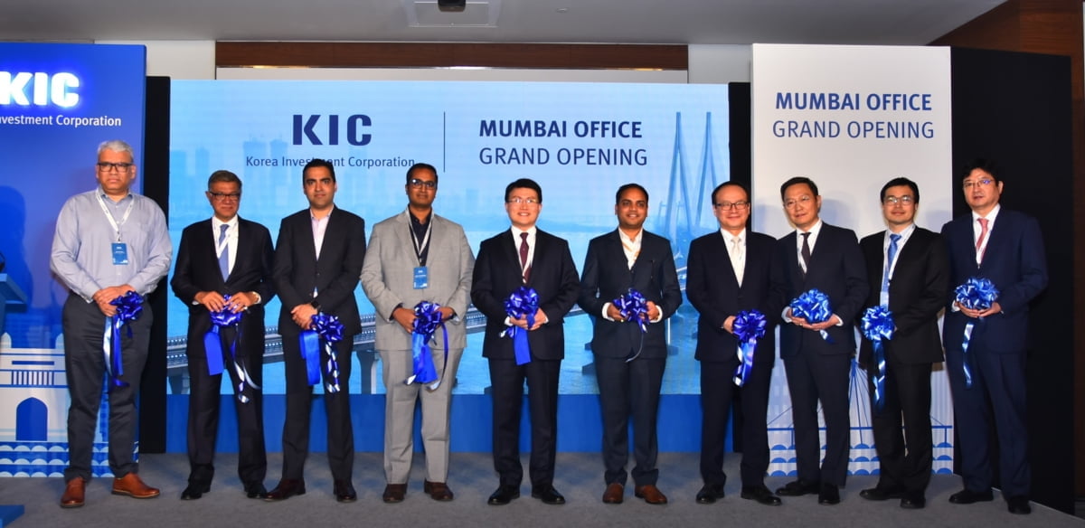 KIC, 인도 뭄바이 사무소 개소…"유망 투자 기회 발굴"