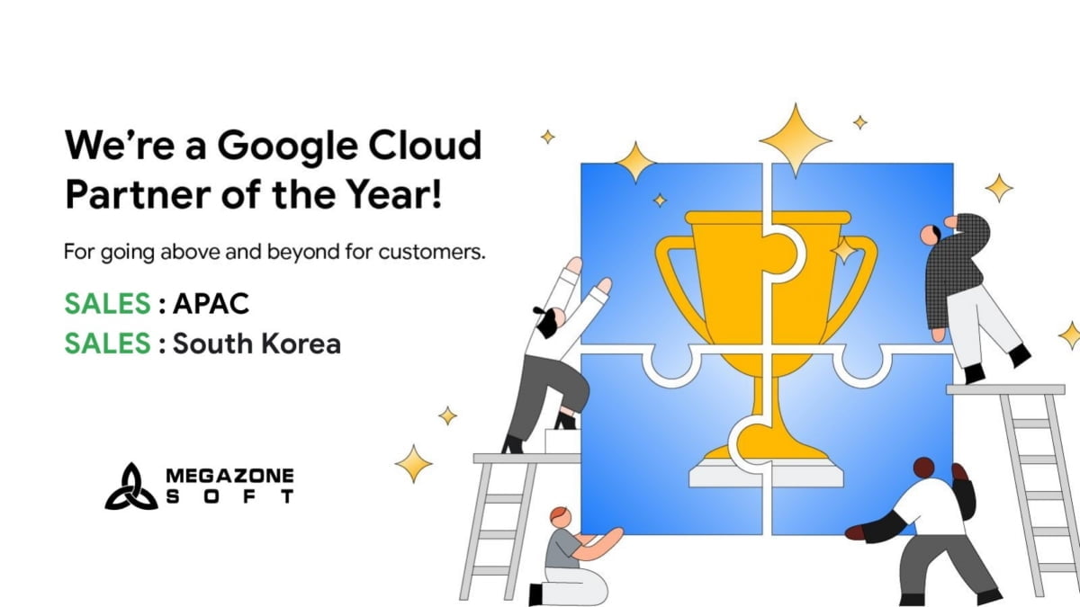 메가존소프트, 구글 클라우드 ‘올해의 세일즈 파트너상’ 2개 부문 수상