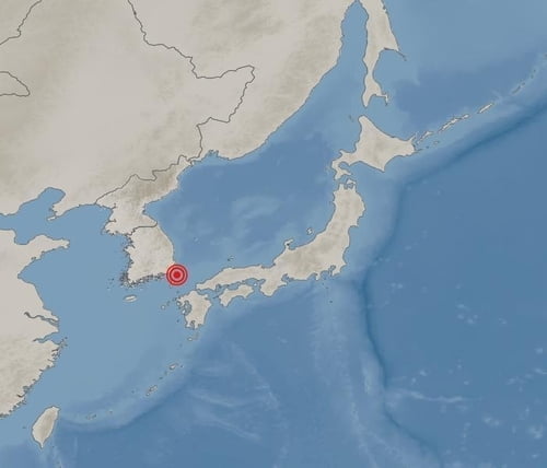 대마도 바다서 규모 3.9 지진…부산·경남서도 신고 50여건