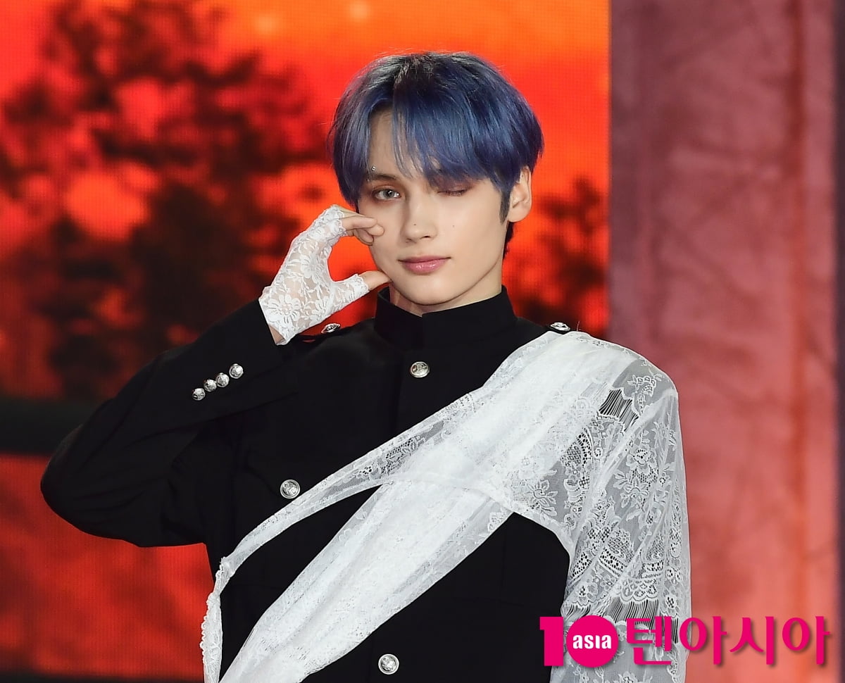 [TEN포토]TXT 휴닝카이 '사랑스러운 윙크'