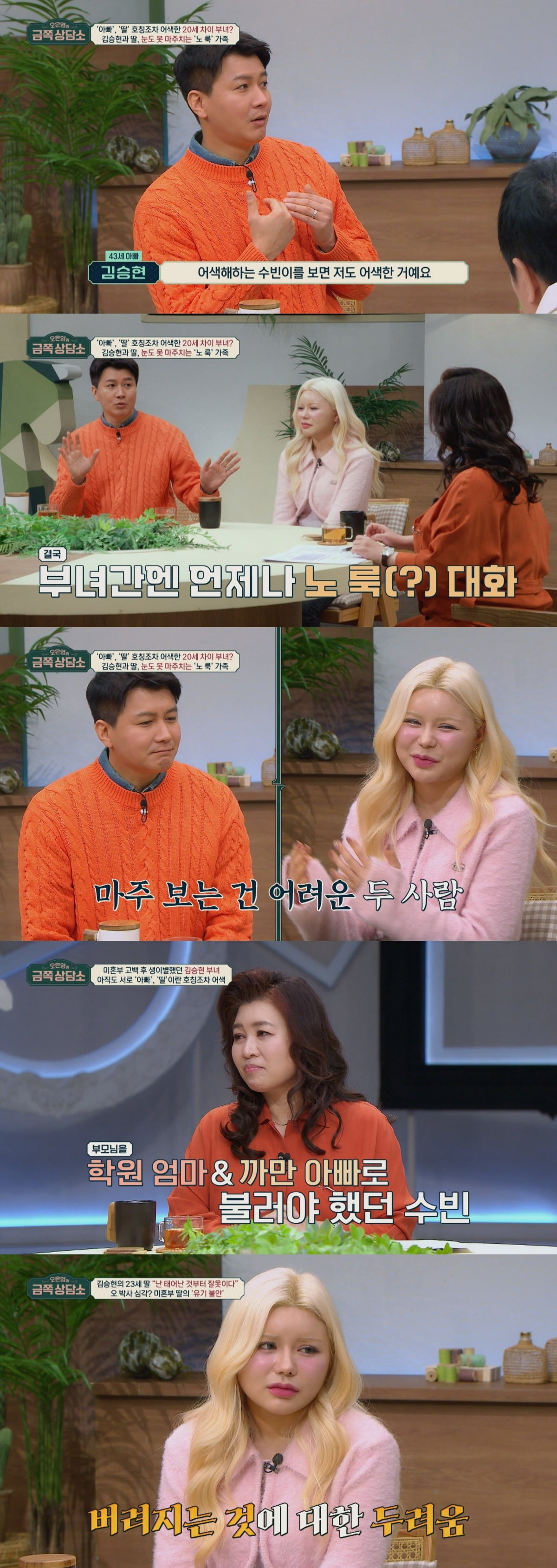 Kim Seung-hyun's daughter "I feel jealous of my stepmother's pregnancy"