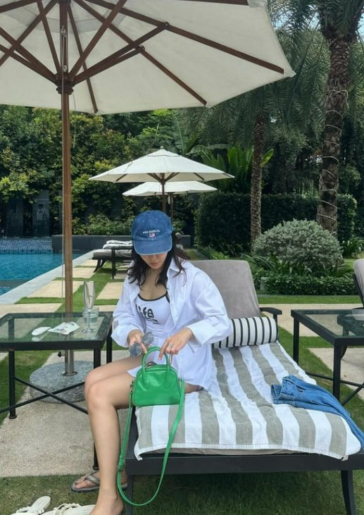 Park Ji-yoon, takes good care of her body