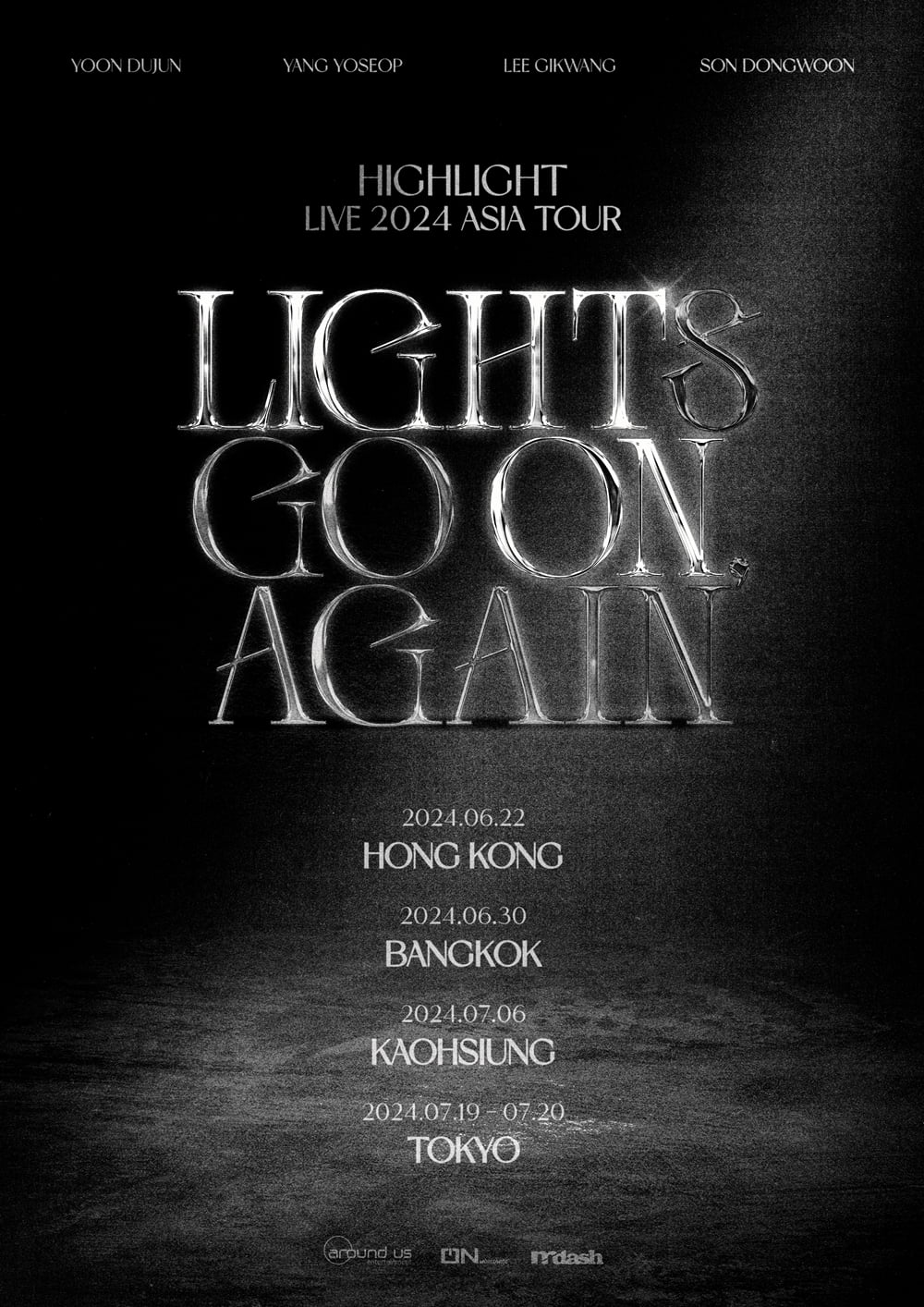 Highlight to hold Asia tour in June and July