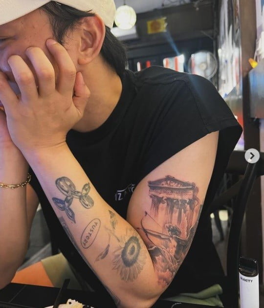 'Sexual scandal and drug scandal' Park Yoo-chun, full of tattoos on his forearms