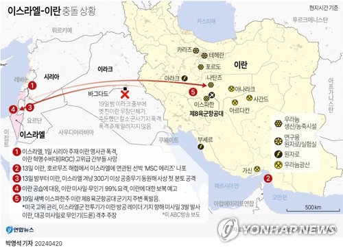 "이스라엘, 테헤란 인근 폭격 등 대규모 공격 계획했다 축소"