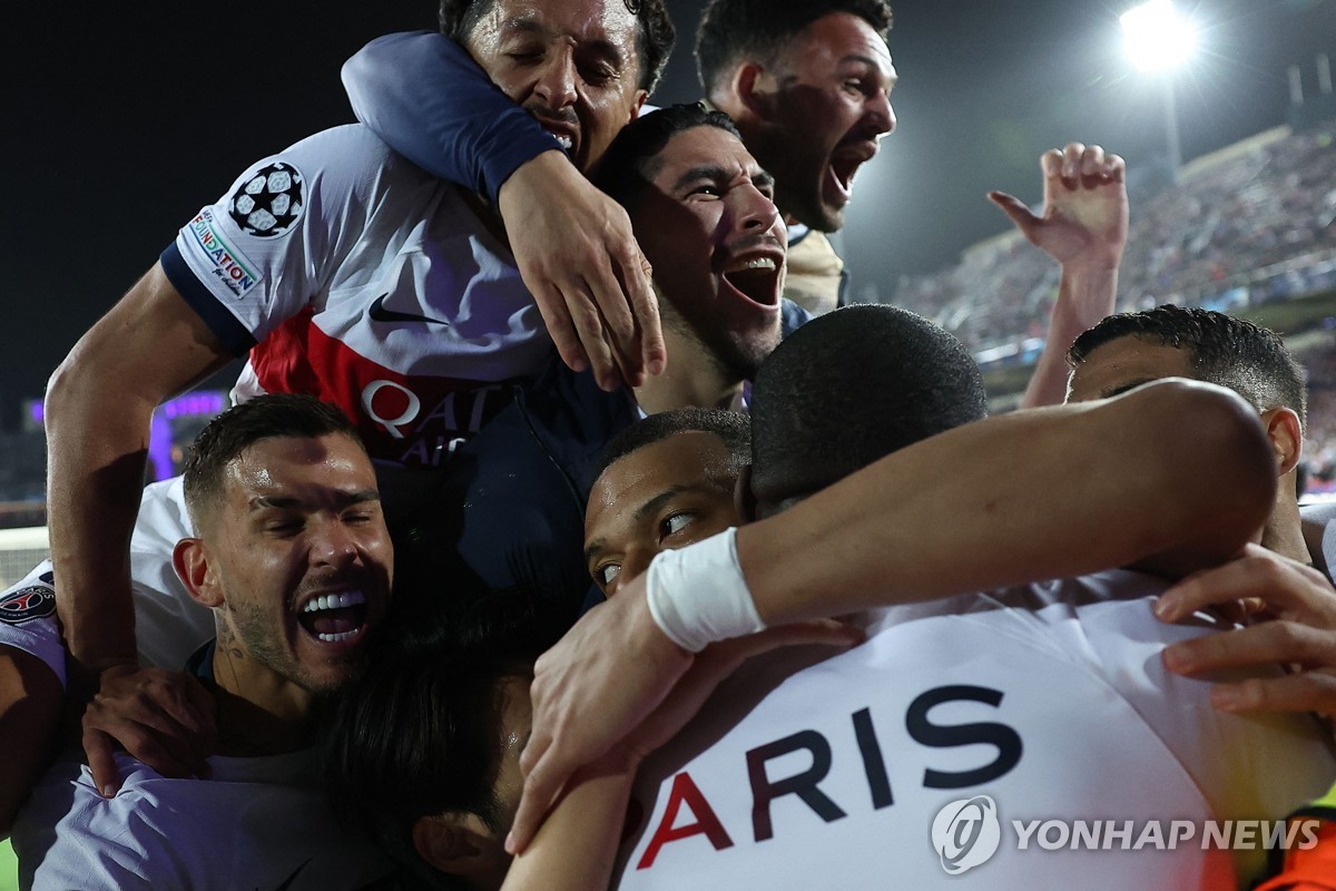 '이강인 교체출전' PSG, UCL 4강 진출…바르셀로나에 역전승(종합)