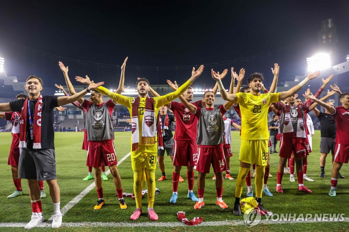 U-23 아시안컵 개최국 카타르, 2연승…조 1위로 8강 진출 확정(종합)