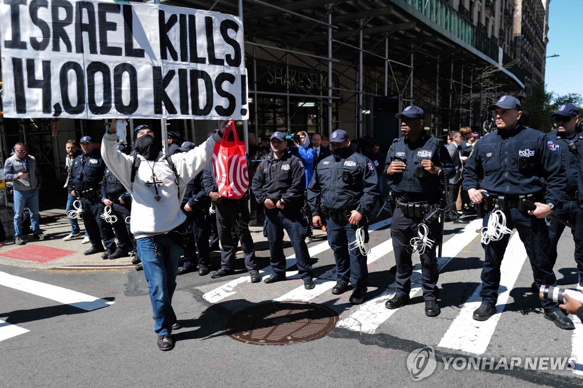 거세지는 대학가 가자전쟁 반대 시위…미국 전역으로 확산