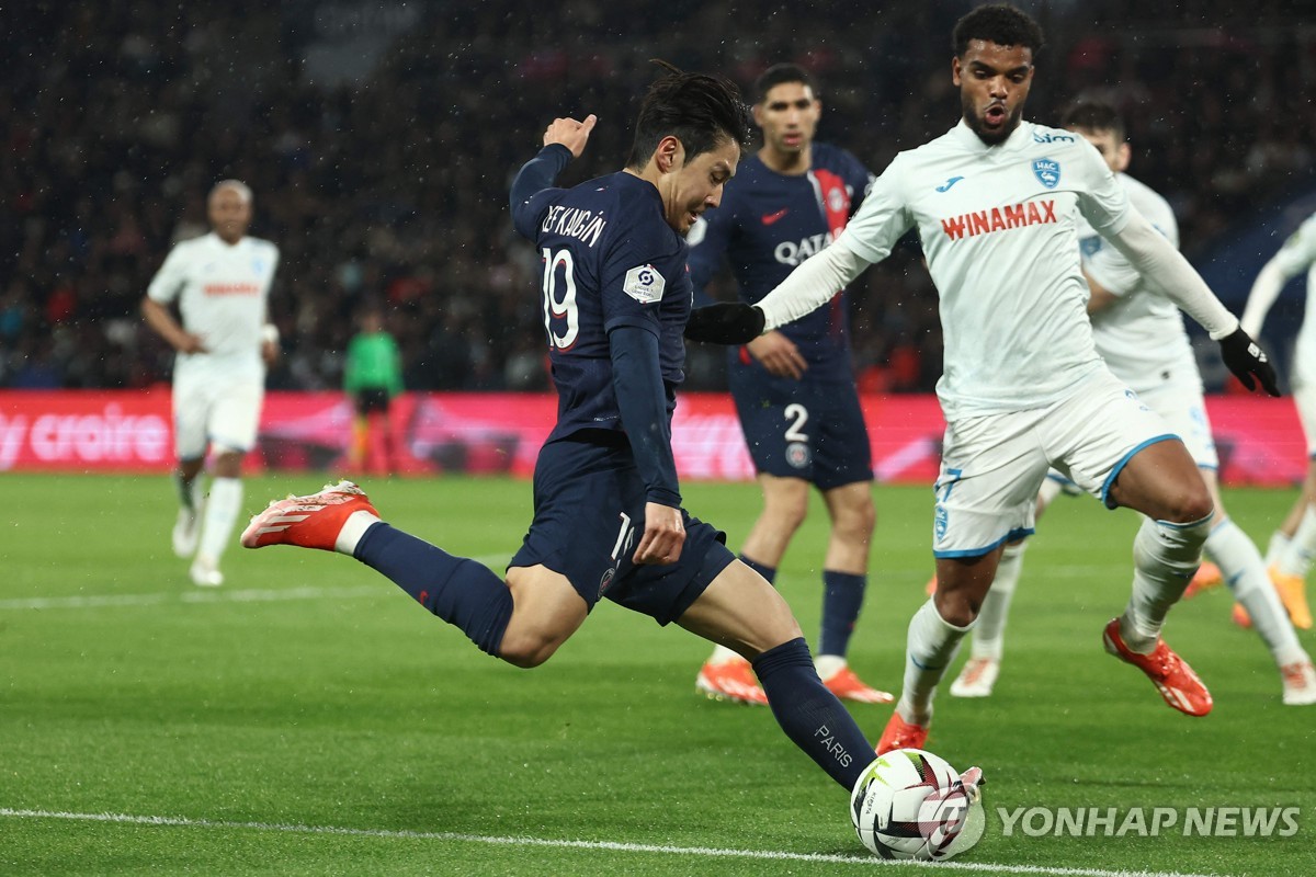 '이강인 극적 도움' PSG, 르아브르와 3-3 비겨…리그 3연패 눈앞