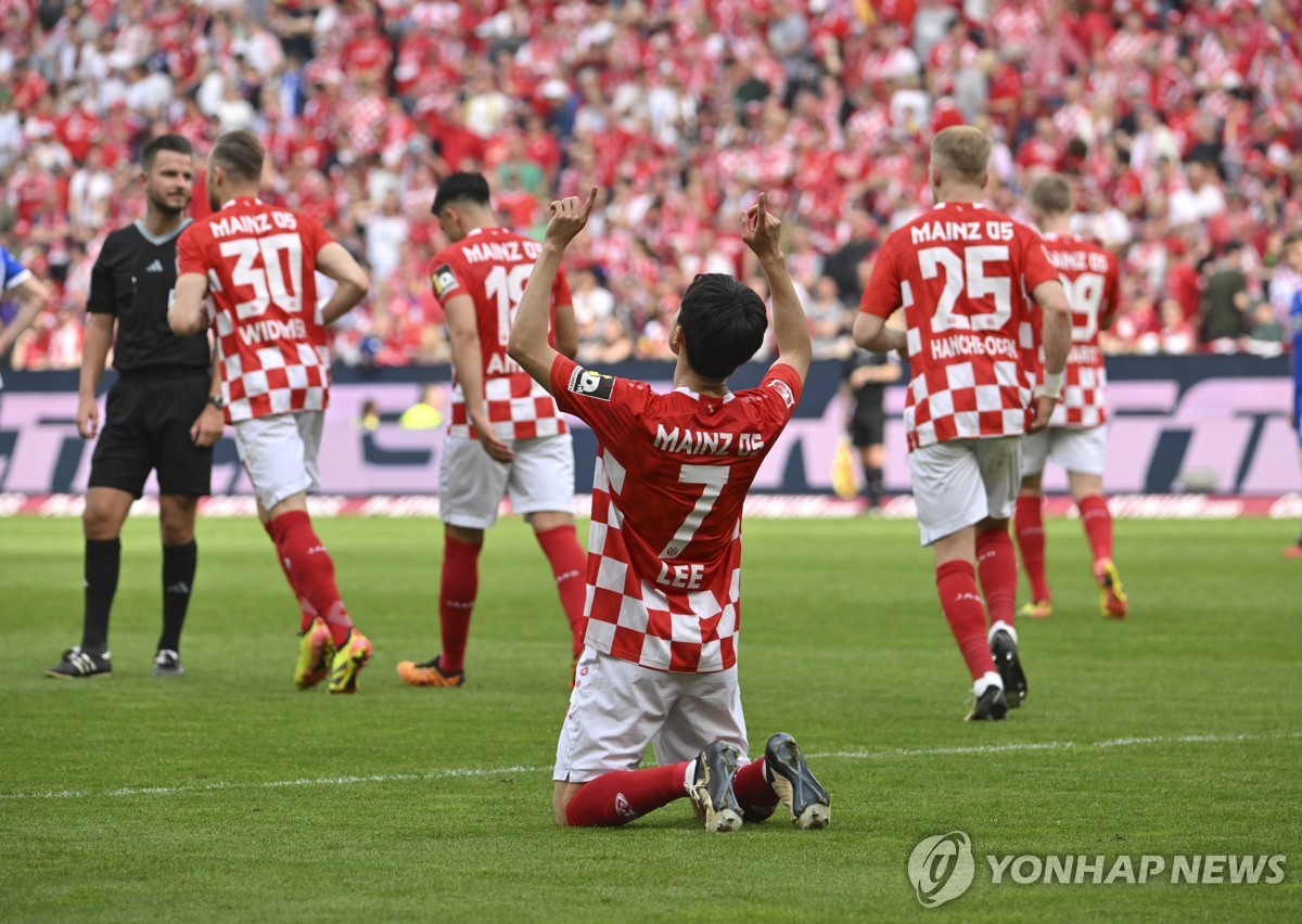 이재성 2골 1도움 '원맨쇼'…마인츠, 다름슈타트 4-0 완파