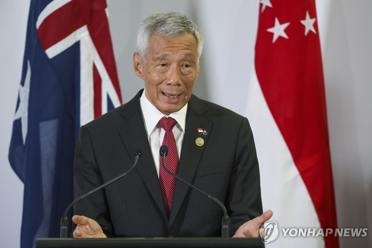 싱가포르 리셴룽 총리 20년만에 퇴진…내달 웡 부총리 권력 이양