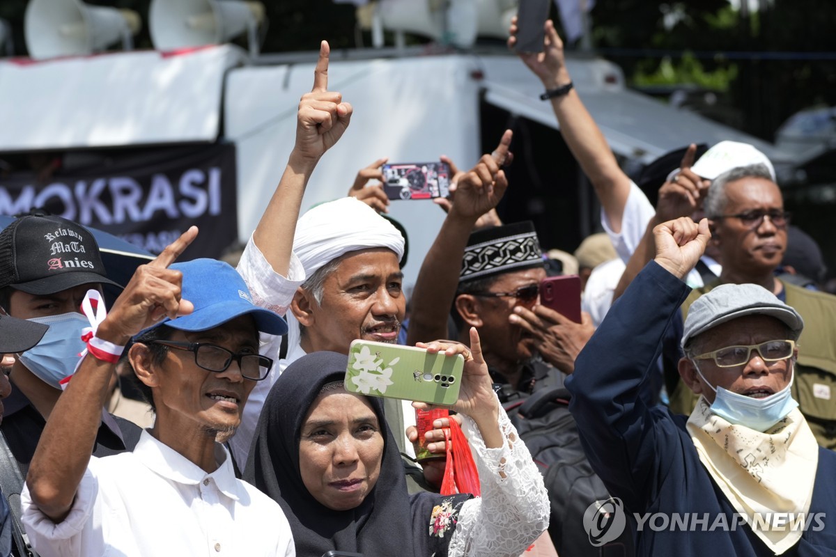 인니 프라보워 대선당선 사실상 확정…헌재, 부정선거 제소 기각