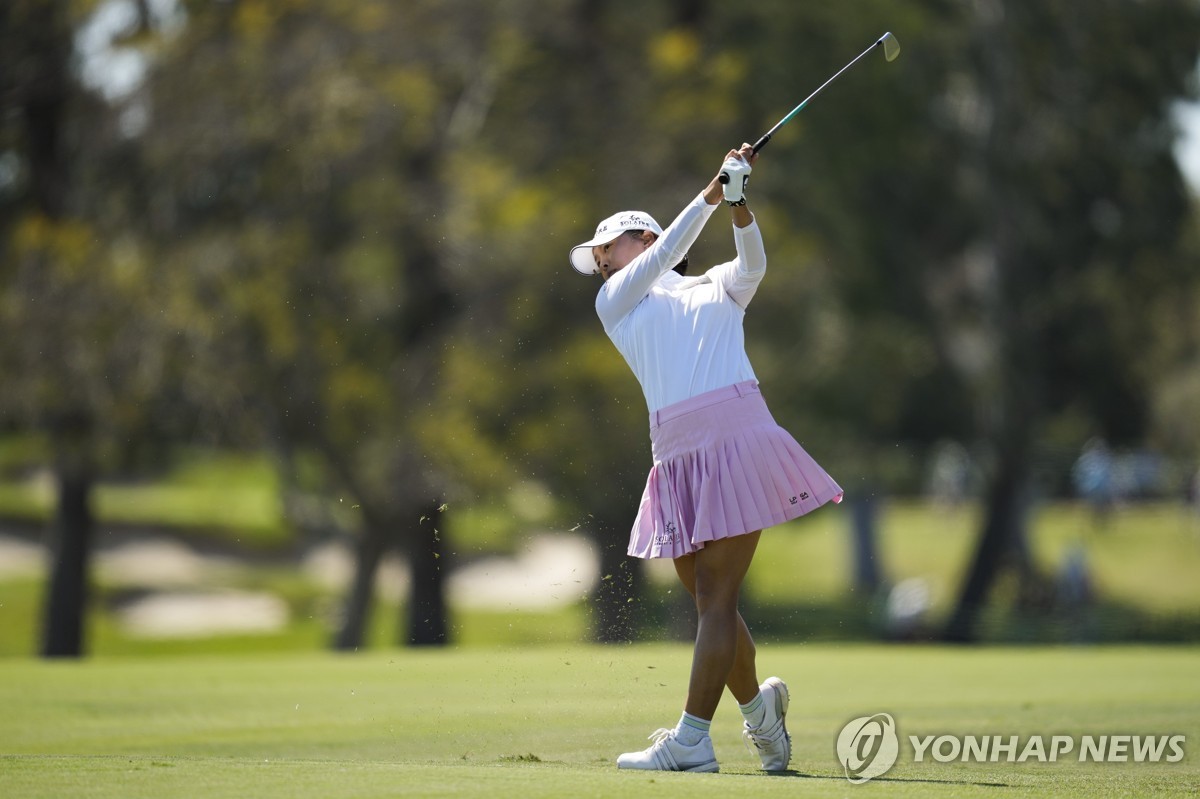 유해란, 아쉬웠던 추격전…LPGA투어 LA 챔피언십 3위(종합)