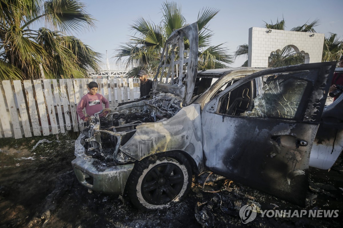 이스라엘 공습에 가자지구 자선단체 직원 최소 7명 사망(종합)