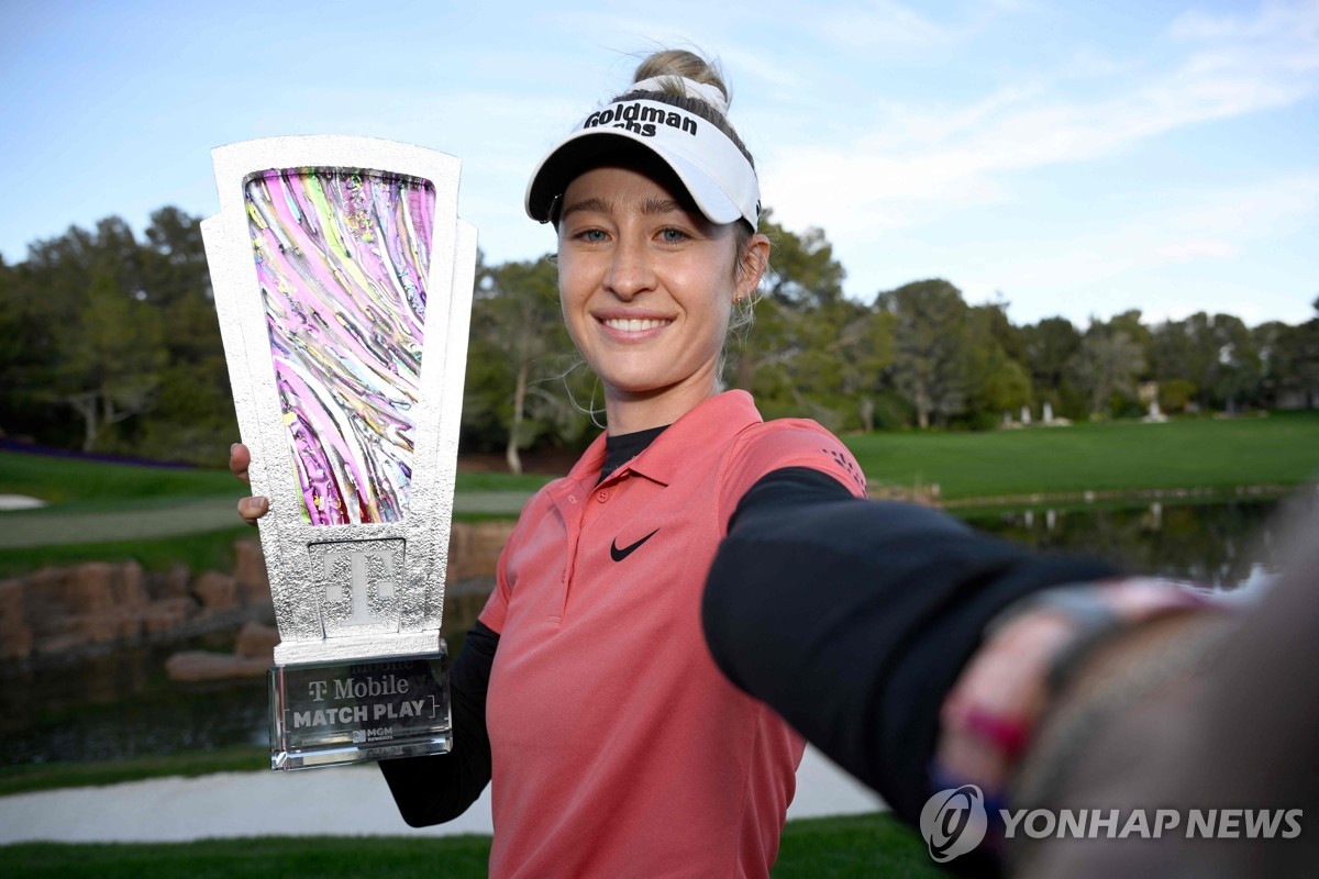 코르다, LPGA 4개 대회 연속 우승…16년 만의 대기록(종합)