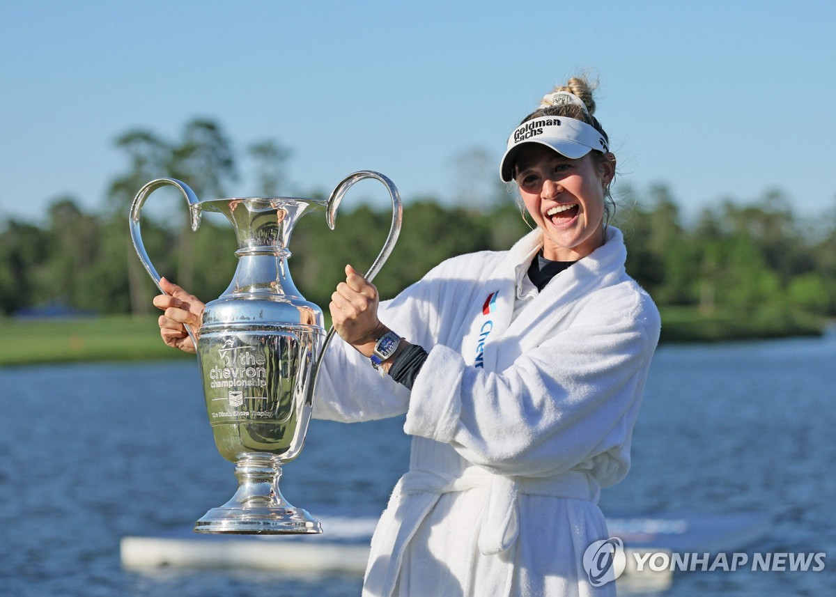 LPGA 투어 5연승 코르다, 25일 개막 LA 챔피언십 불참