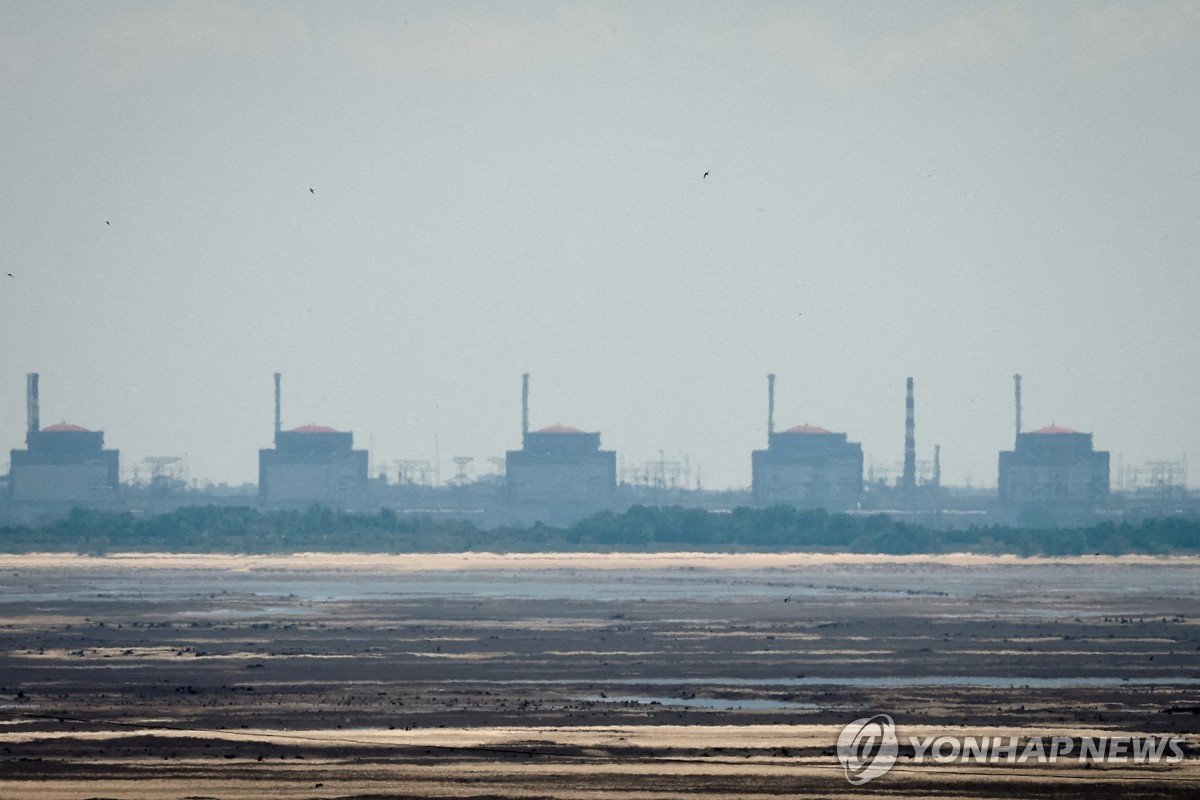 러 "우크라군, 자포리자 원전 돔 공격…심각한 피해 없어"