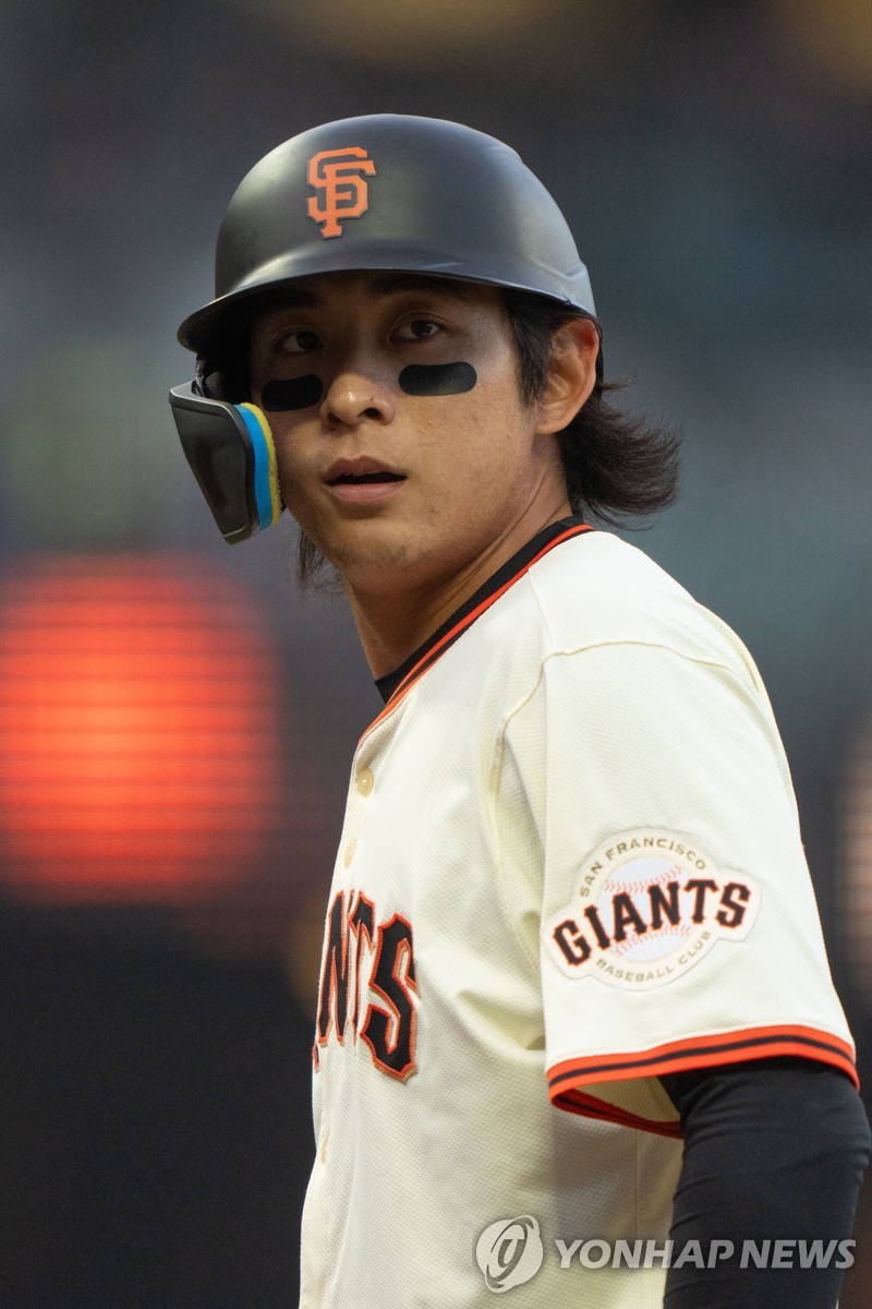 이정후, 멀티히트로 10경기 연속안타…한국 MLB 첫시즌 최장타이(종합)