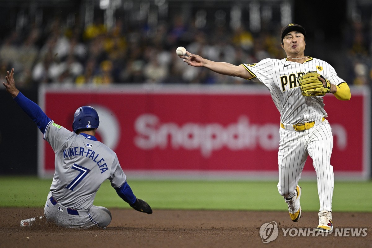 김하성, 5경기 연속 안타에 1타점…MLB 샌디에이고 3연패