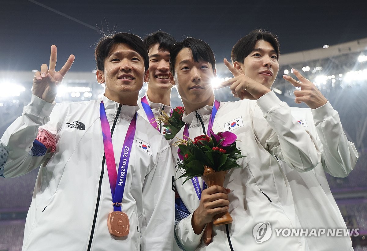 한국육상 남자 400ｍ 계주, 36년 만에 올림픽 본선행 도전