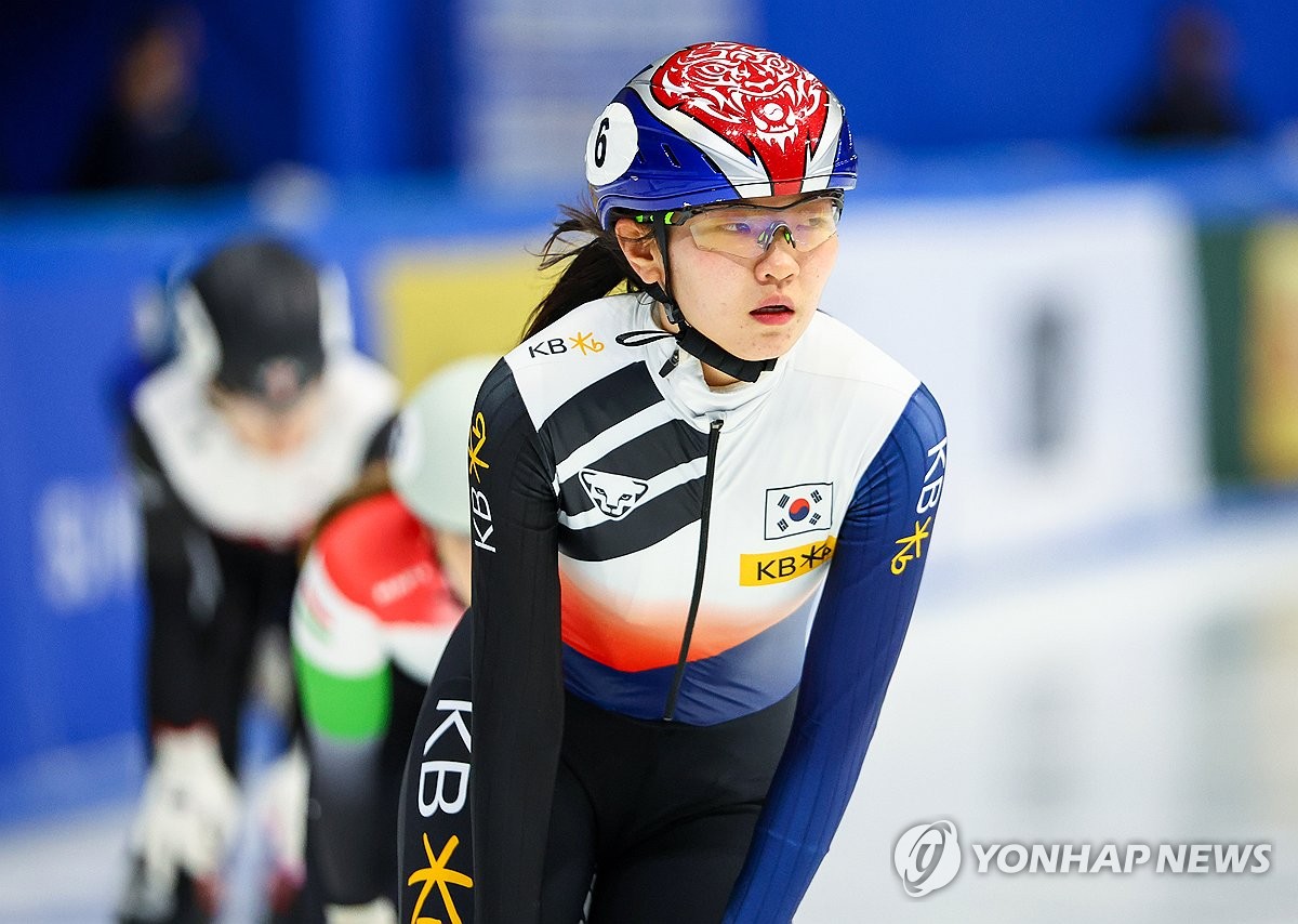 박지원, 쇼트트랙 국가대표 1차 선발전 1,500ｍ 2위