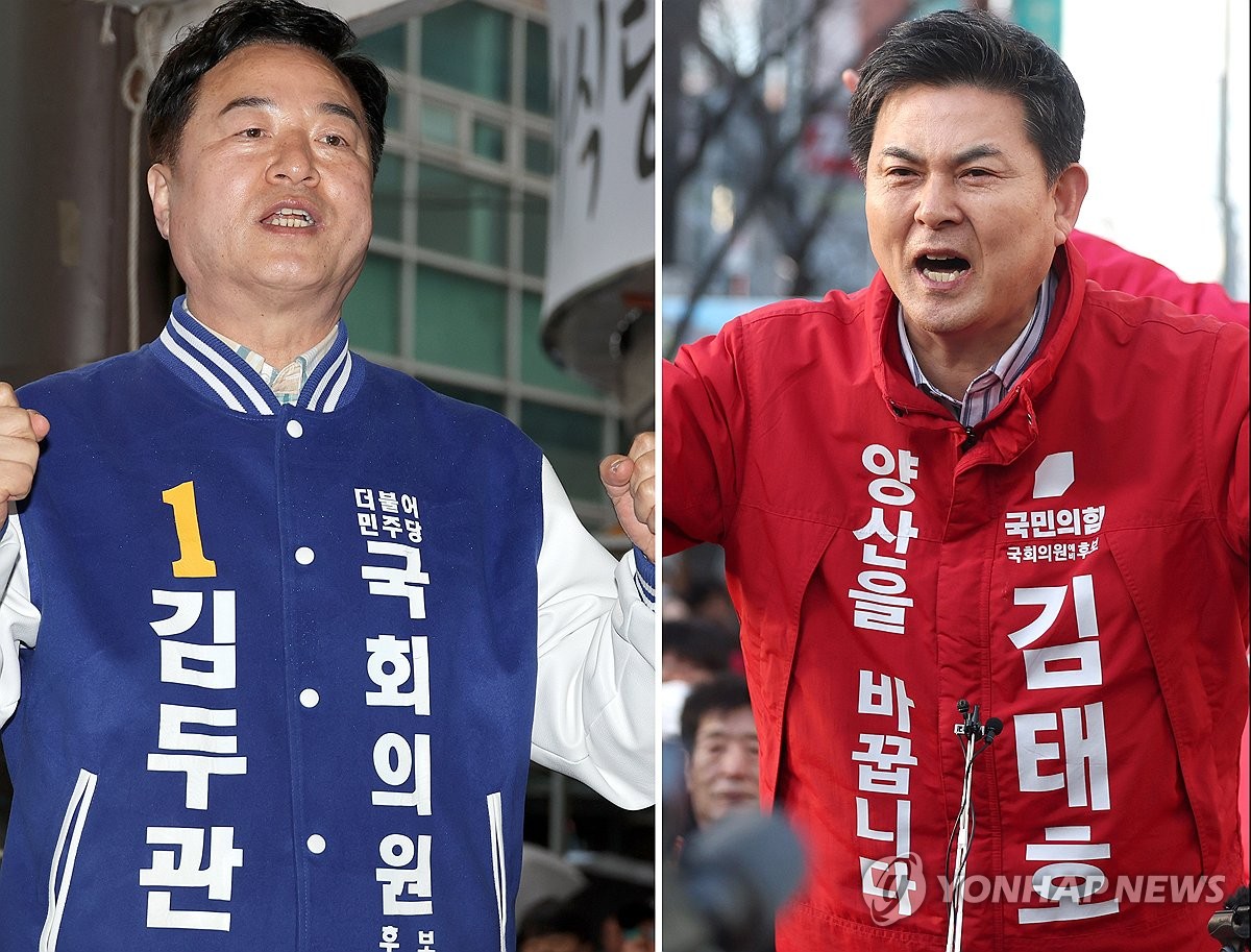 [총선 D-7] '낙동강벨트' 곳곳 경합…'스윙보터' 충청권도 혼전