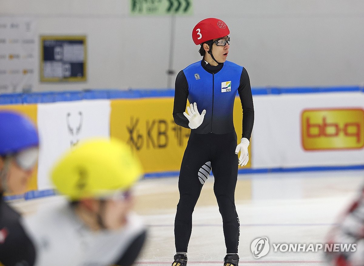 쇼트트랙 박지원·최민정, 대표선발전 1위로 태극마크