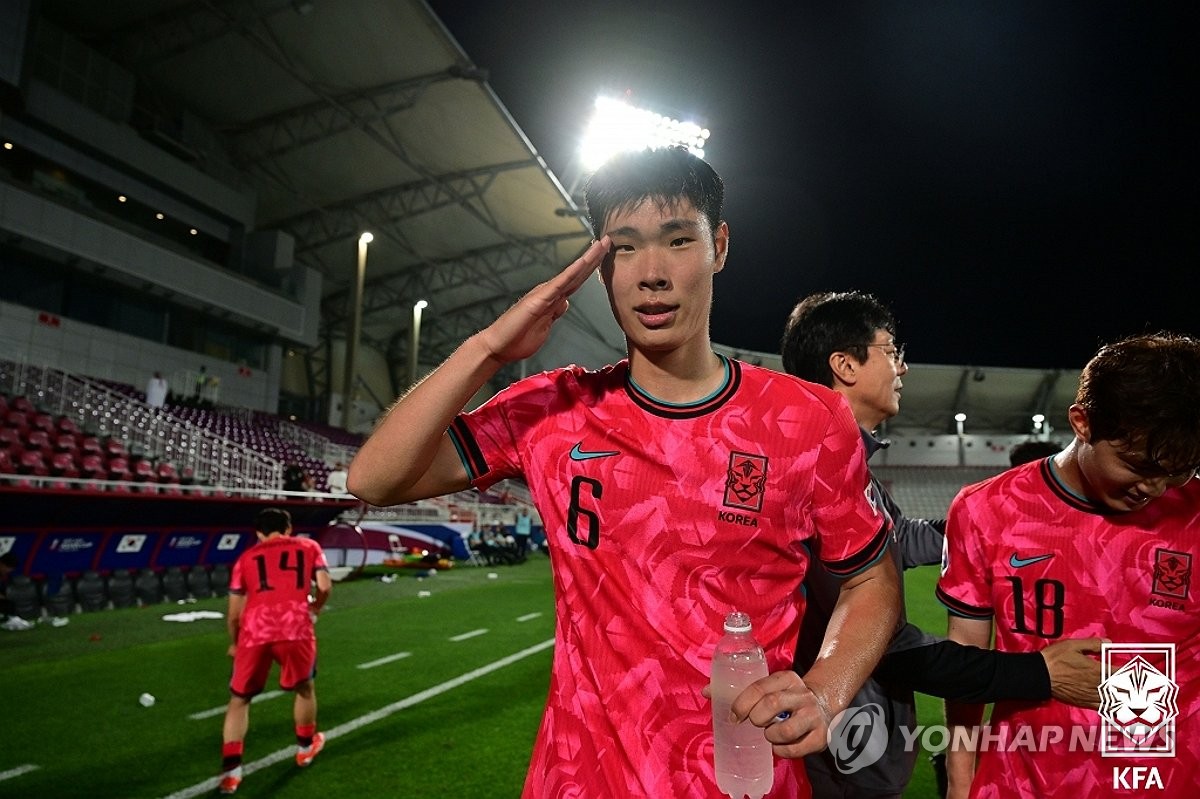 U-23 아시안컵 1차전 잡은 황선홍 "선수들의 각오·의지로 승리"