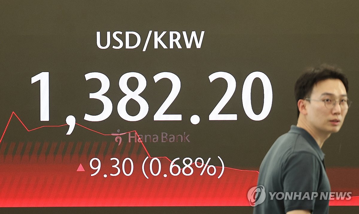 [고침] 경제(환율, 올해 들어 7.3% 뜀박질…금융위기 때…)