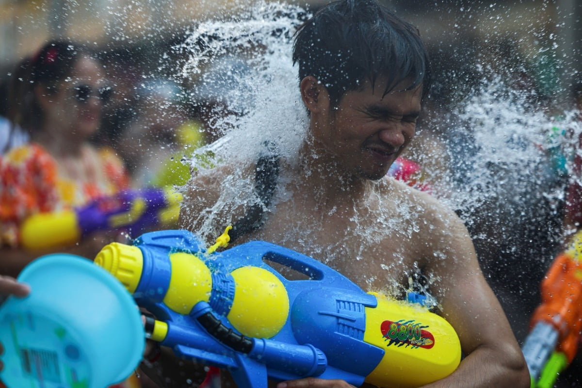 지난 14 방콕 송끄란 축제 현장. /사진=REUTERS사진=REUTERS