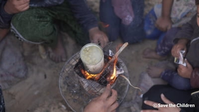 세이브더칠드런 "가자지구 전쟁 6개월, 아동 34만명 영양실조"